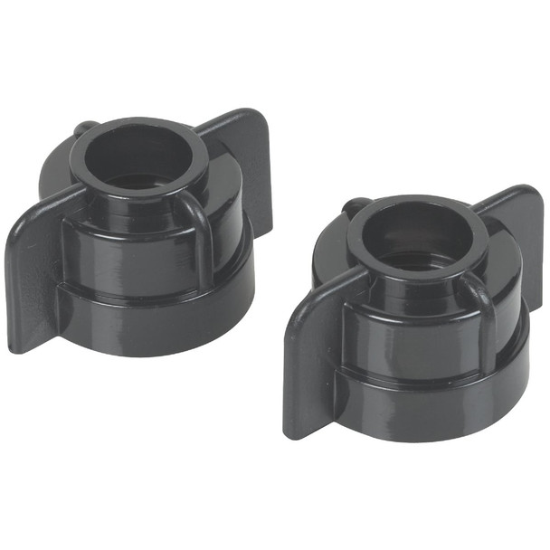 Do it 3/8 In. or 1/2 In. Plastic Basin Faucet Nut (2-Pack) 405574