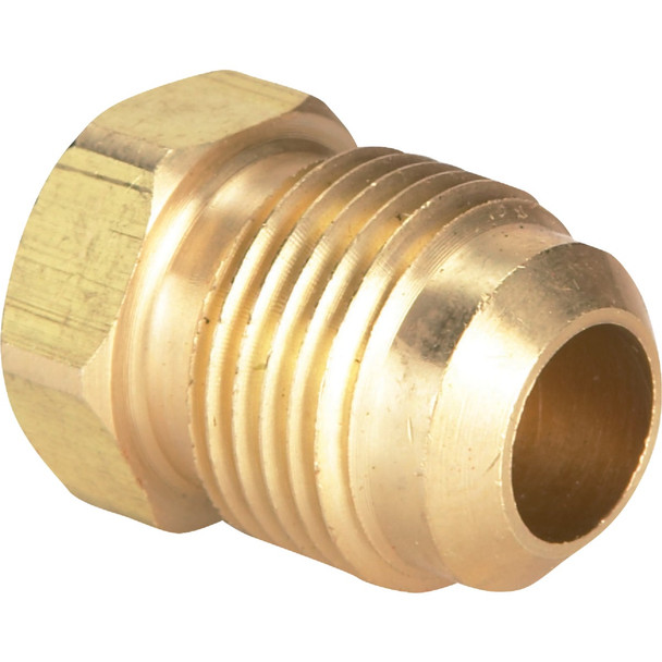 Do it 1/2 In. Brass Low Lead Flare Plug 459033