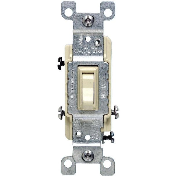 Do it Ivory 15A Grounding Quiet 3-Way Switch C21-01453-02I