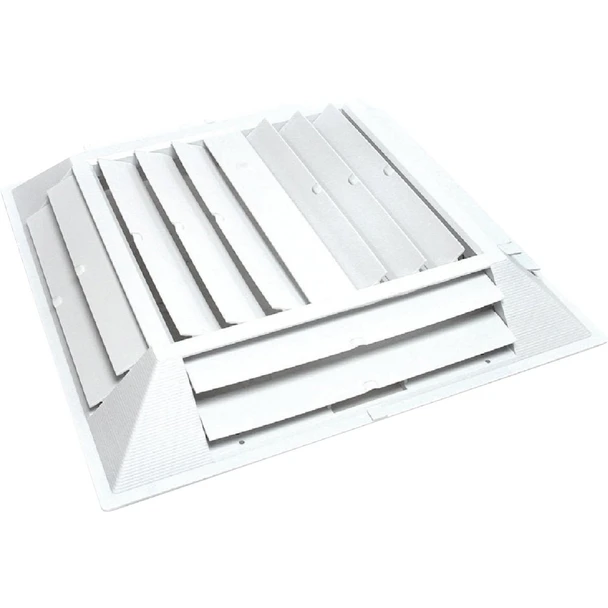 Dial 22-1/2 In. W x 22-1/2 In. H Six-Way Evaporative Cooler Grille 7637