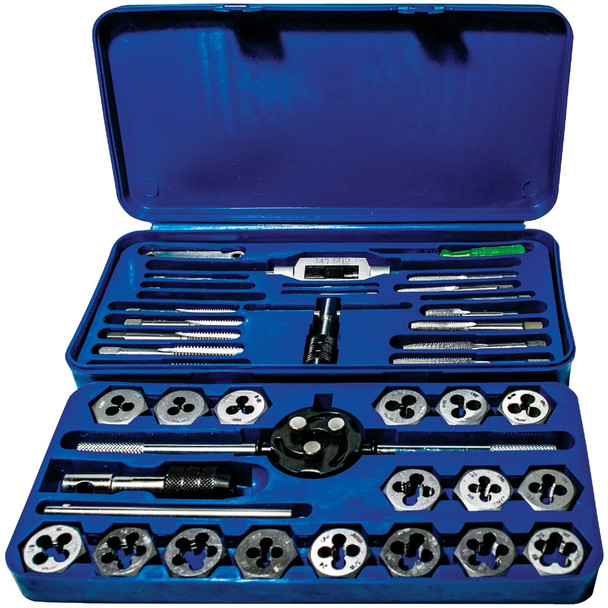 Century Drill & Tool Tap and Die Fractional Set (40-Piece) 98900