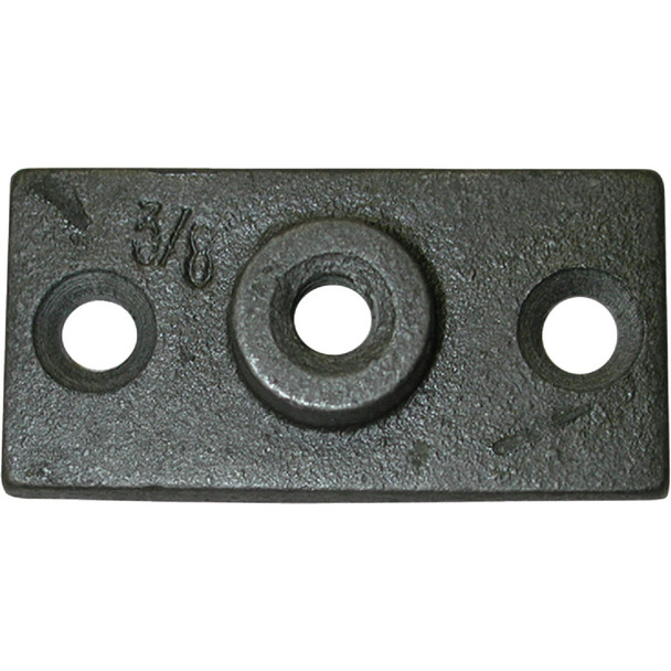 B&K 3/8 In. Galvanized Steel Top Plate G80-038HC Pack of 20