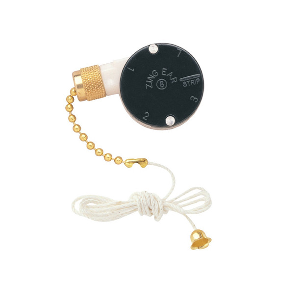 Westinghouse 3-Speed 4-Wire Ceiling Fan Switch 77021