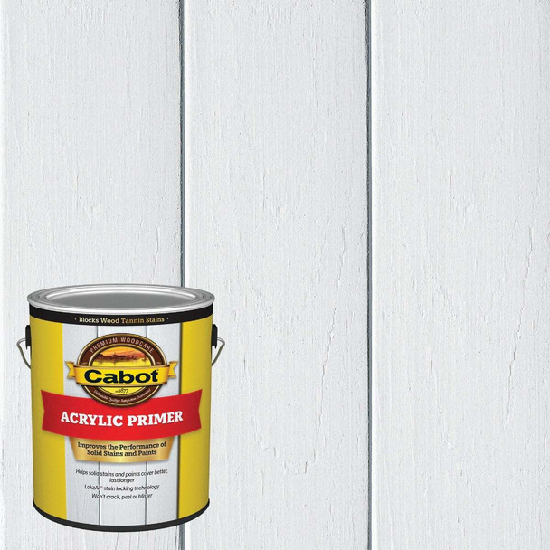 Cabot Acrylic Primer, White, 1 Gal. 140.0008022.007
