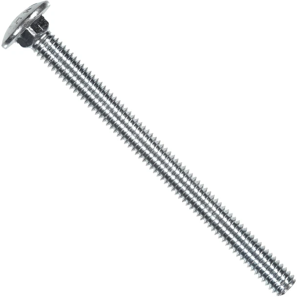 Hillman 5/16 In. x 2 In. Grade 2 Zinc Carriage Bolt (100-Count) 240090