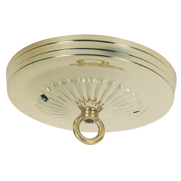 Westinghouse 5-1/8 In. Brass Canopy Kit 70052