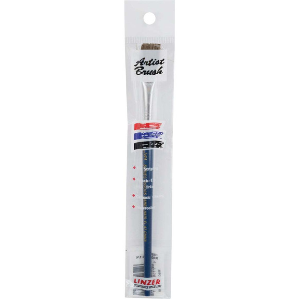 Linzer 1/2 In. Camel Hair Flat Water Color Artist Brush 9305 0050