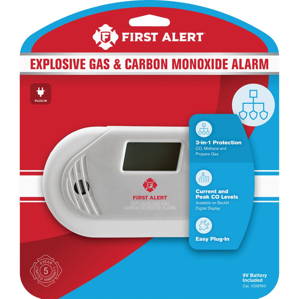 First Alert Gas and Co Detector 1039760