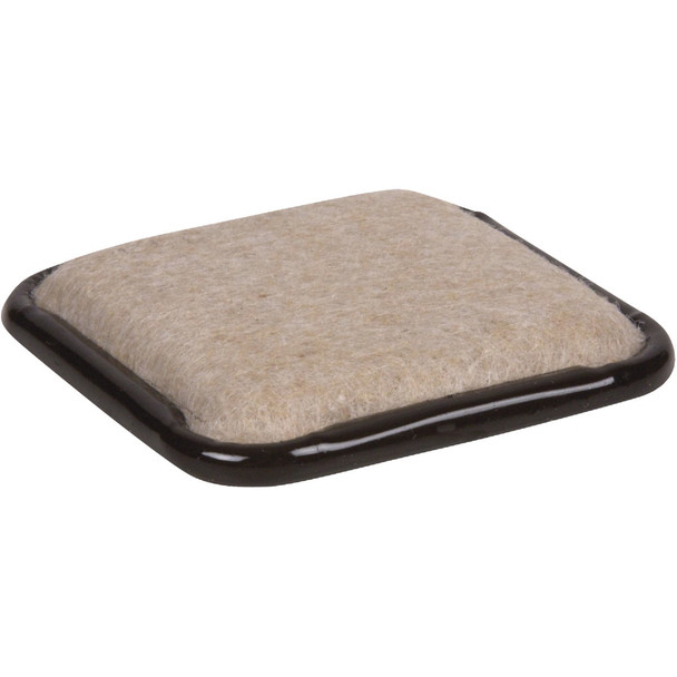 Magic Sliders 1-3/4 In. Inner Dimension Square Furniture Glide (4-Pack) 30827