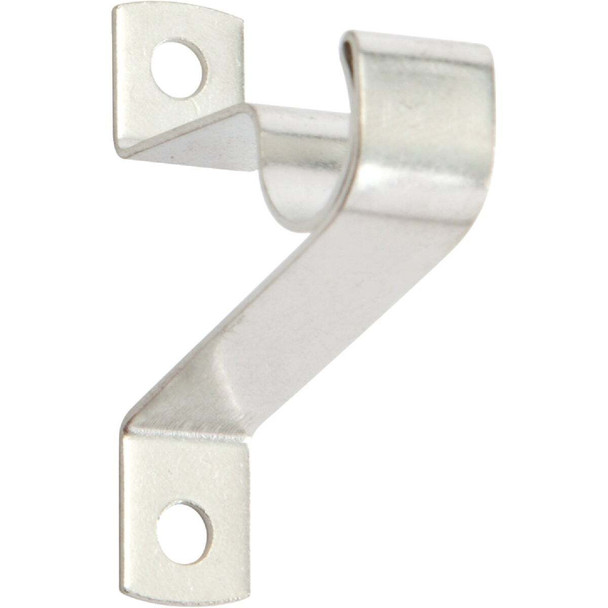 Kenney Silver 7/16 In. Cafe Rod Bracket (2-Pack) KN826/19NP