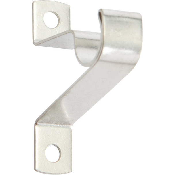 Kenney Silver 7/16 In. Cafe Rod Bracket (2-Pack) KN826/19NP