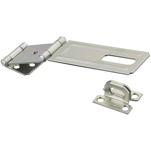 National Hardware 4-1/2 In. Double Hinge Zinc Hasp N103-291