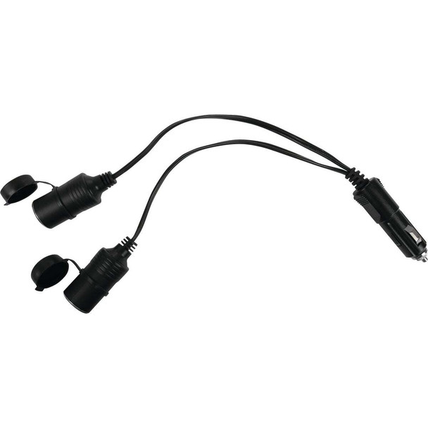 Custom Accessories 12V Double Outlet Lighter Adapter 18889