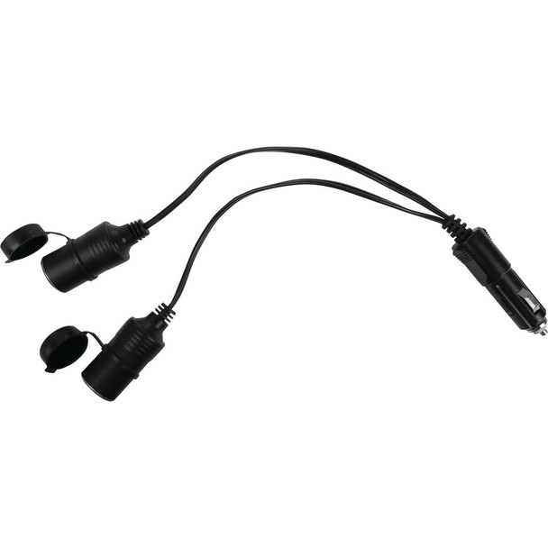 Custom Accessories 12V Double Outlet Lighter Adapter 18889