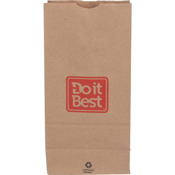 Do it Best 10 Lb. Capacity Paper Shopping Bag (400-Pack) 90072