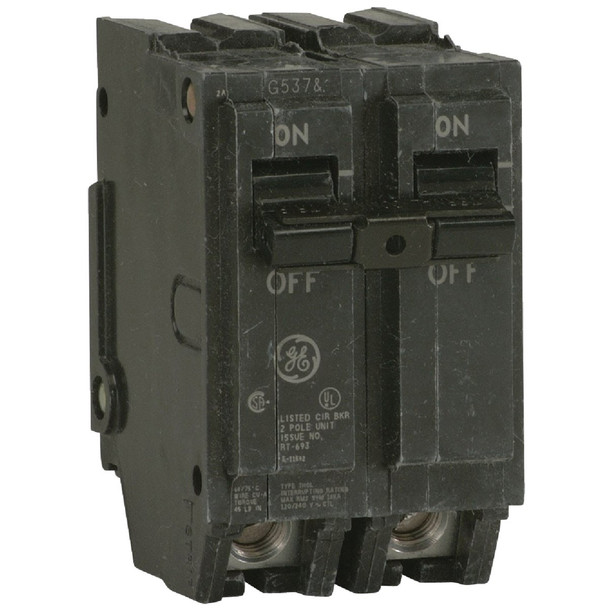 GE THQL 100A Double-Pole Standard Trip Circuit Breaker THQL21100PA