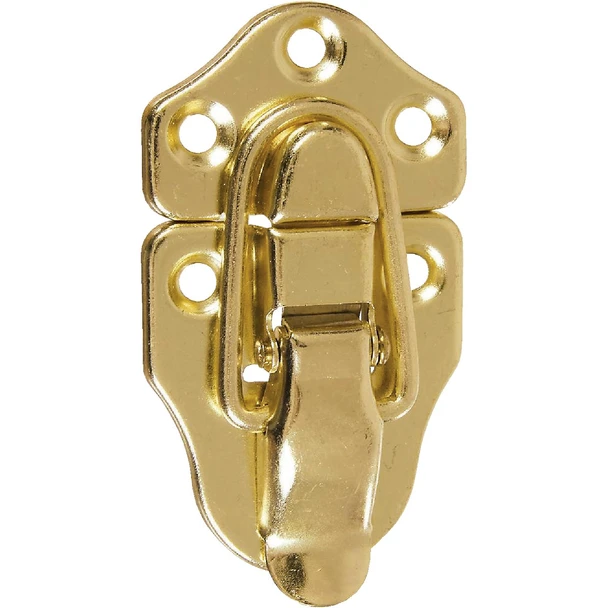 National Hardware Miniature Brass Draw Catch (2-Count) N208-595