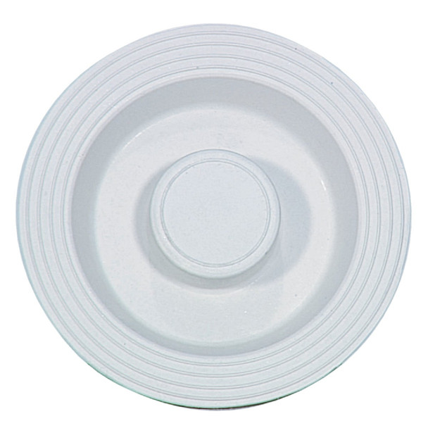 Do it 3-1/2 In. Dia. White Rubber Disposer Stopper 415580