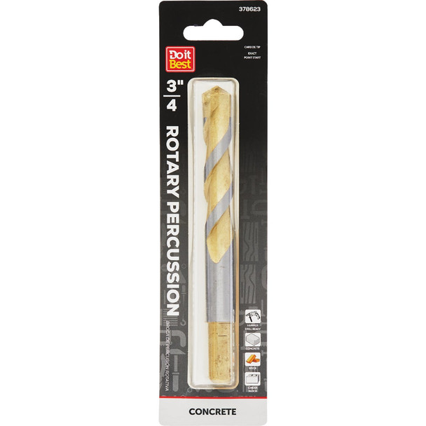 Do it Best 3/4 In. x 6 In. Rotary Percussion Masonry Drill Bit QJDIB-MB-026