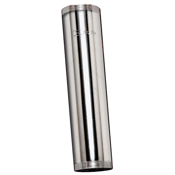Do it Best 1-1/2 In. x 6 In. Chrome Plated 20 Gauge Threaded Tube DIB11CP