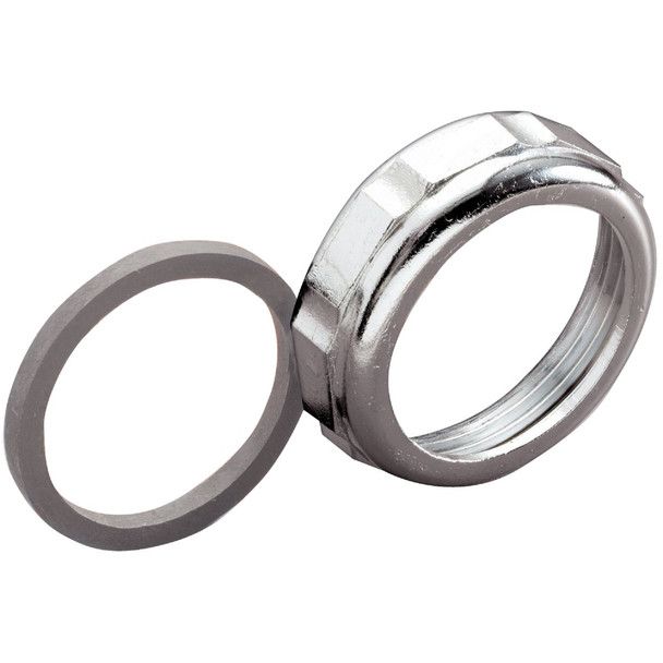 Do it Best 1-1/2 In. x 1-1/4 In. Die-Cast Slip Joint Nut and Washer DIB25510