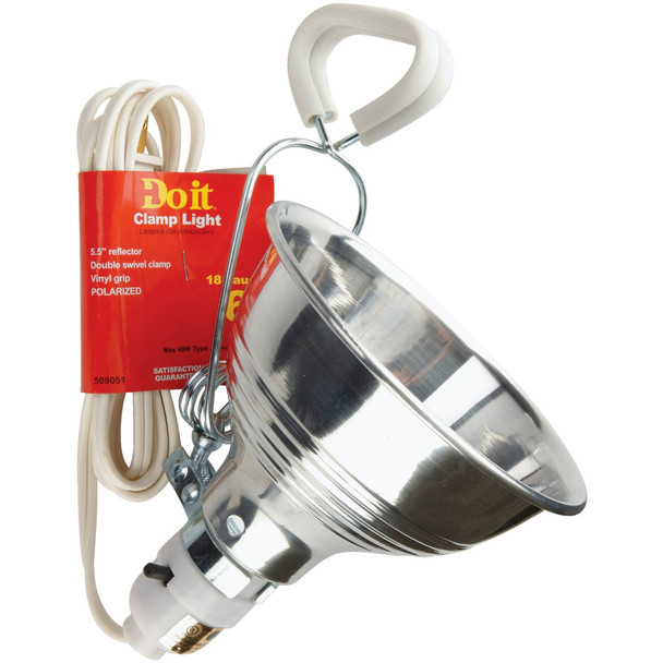 Do it 60W 5-1/2 In. Utility Clamp Lamp 509051 Pack of 6