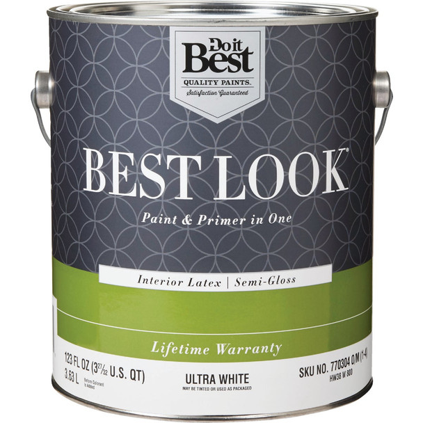Best Look Int S/G Ultra Wht Paint HW38W0800-16