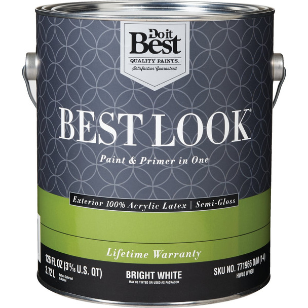 Best Look Ext S/G Bright Wht Paint HW40W0950-16