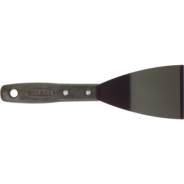 Hyde 3 In. Stiff Heavy Duty Bent Chisel Blade Scraper 12000