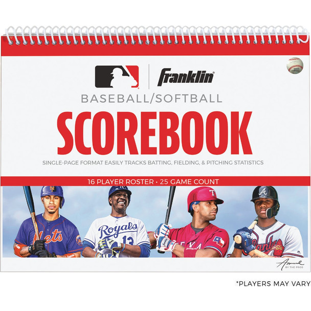 Franklin Baseball and Softball Score Book 19187