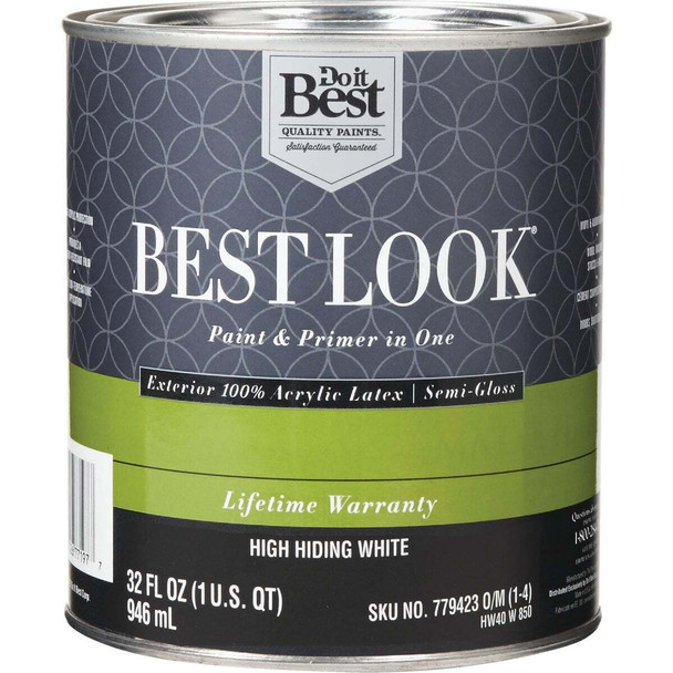 Best Look Ext S/G H Hide Wht Paint HW40W0850-14