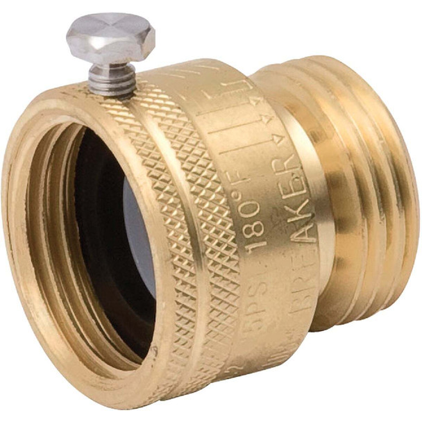 ProLine Brass 3/4 In. FHT x 3/4 In. MHT Vacuum Breaker 108-904RP