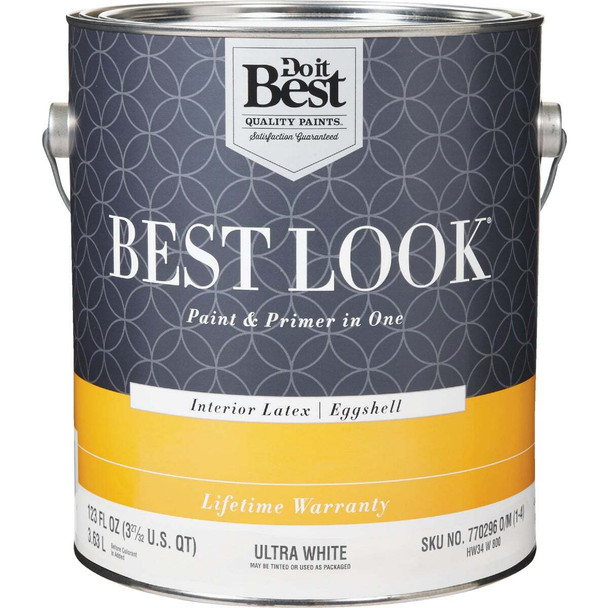Best Look Int Egg Ultra Wht Paint HW34W0800-16