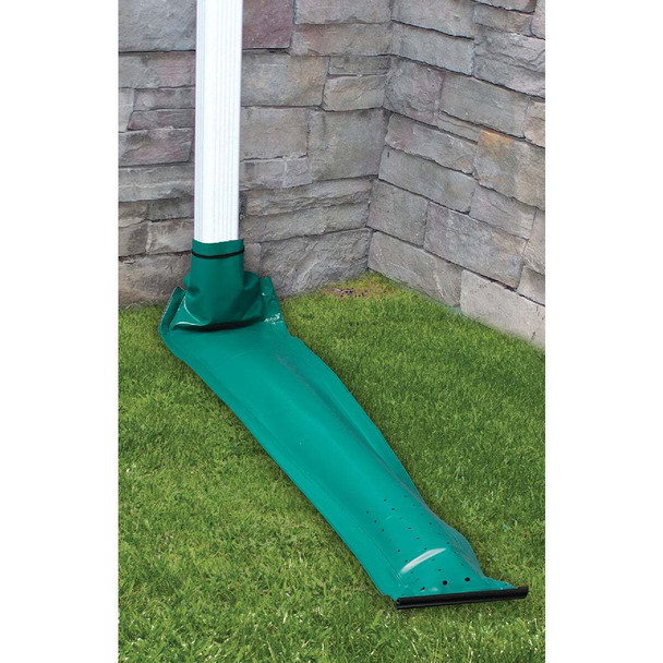 Frost King Automatic 46 In. Green Downspout Extender DE46