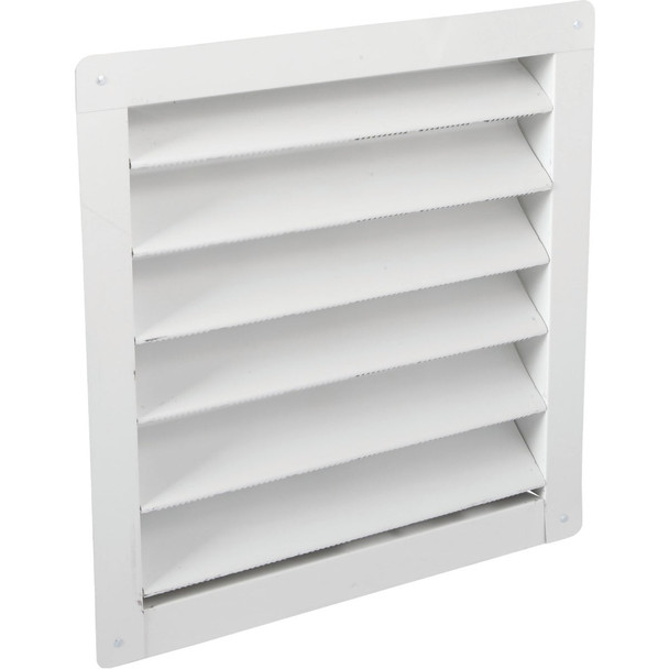 AirVent 12" x 12" Square White Gable Attic Vent 81202 Pack of 6