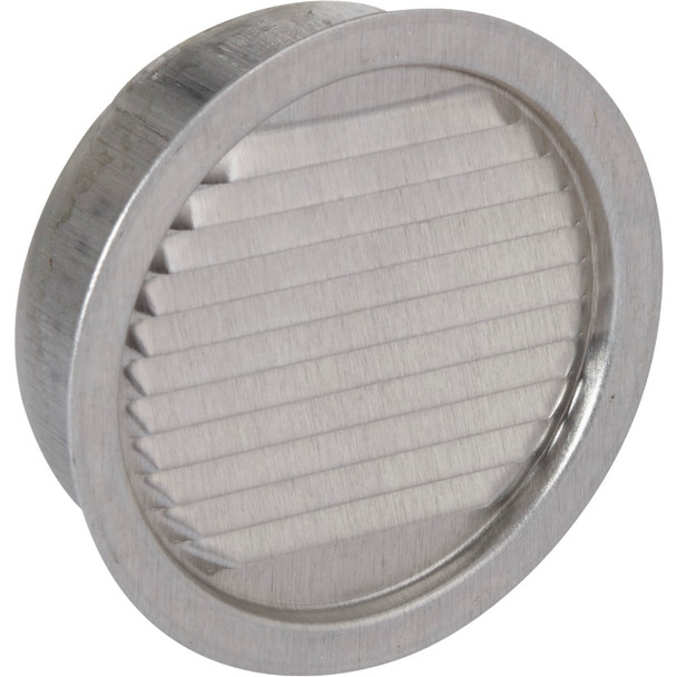 AirVent 3 In. Aluminum Mini Louver Soffit Vent (6 Count) 50002