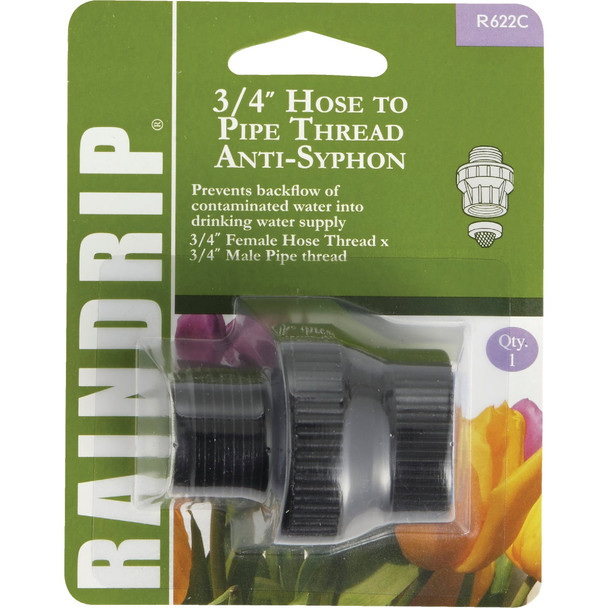 Raindrip 3/4 In. Hose/Pipe Anti-Siphon R622CT