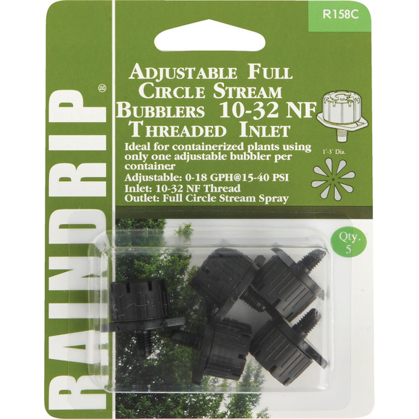 Raindrip Full Circle Adj Bubbler R158CT