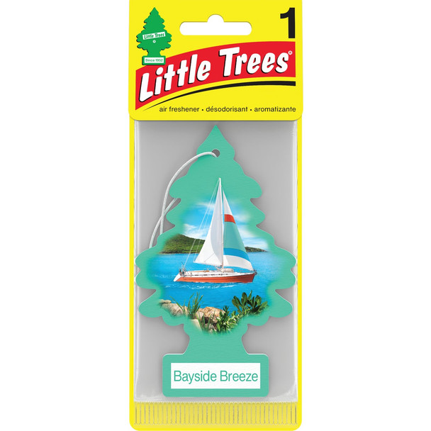 Little Trees Car Air Freshener, Bayside Breeze U1P-17121