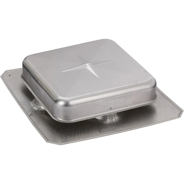 Airhawk 50 In. Mill Aluminum Square Roof Vent RVA51ML Pack of 9