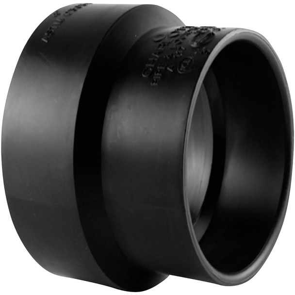 Charlotte Pipe 4"sx3"abs Adptr Coupling ABS 00117  0600HA