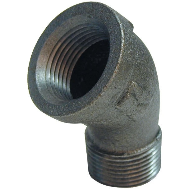 Southland 3/4 In. 45 Deg. Street Malleable Black Iron Elbow (1/8 Bend) 520-504HN