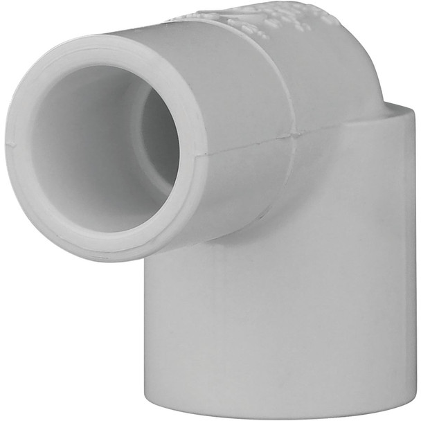 Charlotte Pipe 1/2" Sxsp 90d Strt Elbow PVC 02304  0500HA