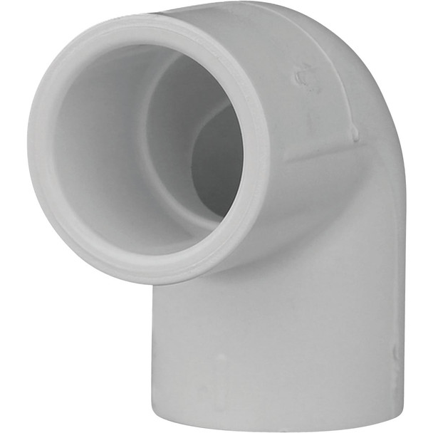 Charlotte Pipe 1/2" 90d Sch40 Pvc Elbow PVC 02300  0600HA Pack of 25
