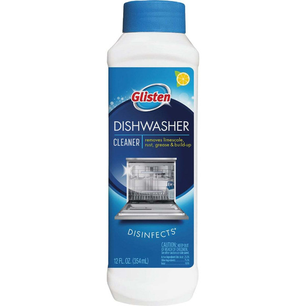 Glisten Dishwasher Cleaner, 12 Oz. DM06N