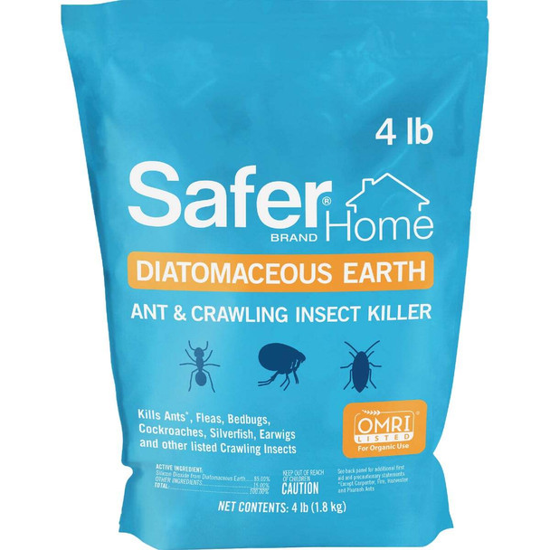 Safer Home 4 Lb. Ready To Use Diatomaceous Earth Crawling Insect Killer SH51703