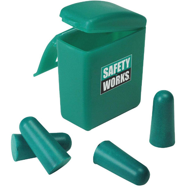 Safety Works Foam NRR 31dB Ear Plugs (2-Pair) 818074