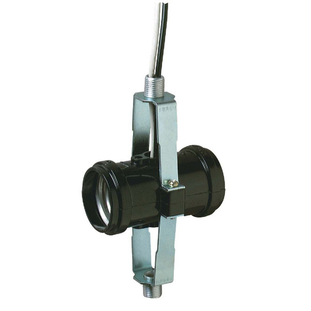 Westinghouse Keyless Medium Base Black Twin Lamp Socket 22259