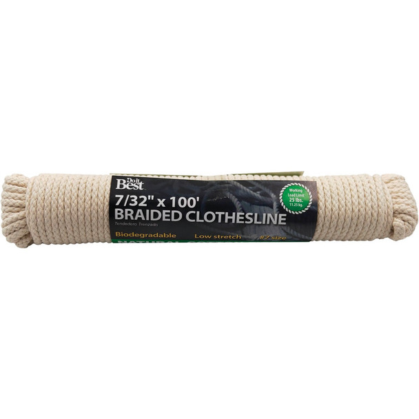 Do it Best 100 Ft. #7 Braided Clothesline 618101