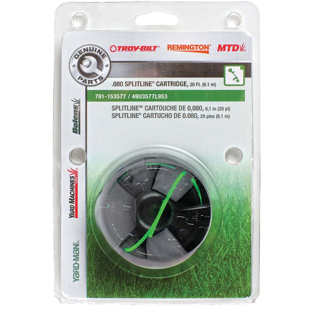 MTD Genuine Parts SplitLine 0.080 In.x 20 Ft. Trimmer Line 49U3577L953